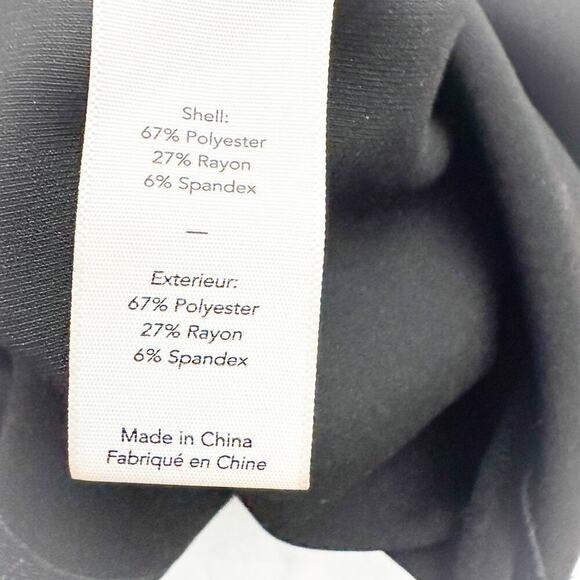 LIkely Black Spaghetti Strap Flutter Hem Casual Dress Size Small - Picture 3 of 4